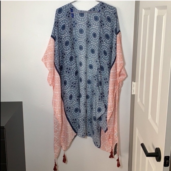 Twig & Arrow Beach Cover Up Duster | Kimono - Picture 1 of 8